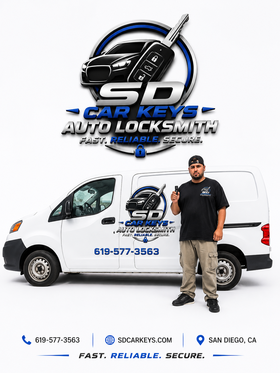 SD Car Keys Auto Locksmith logo